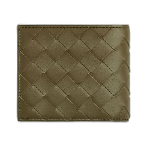 Intrecciato Bi-Fold Wallet With Coin Purse