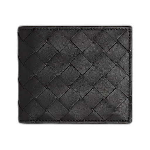 Intrecciato Bi-Fold Wallet With Coin Purse