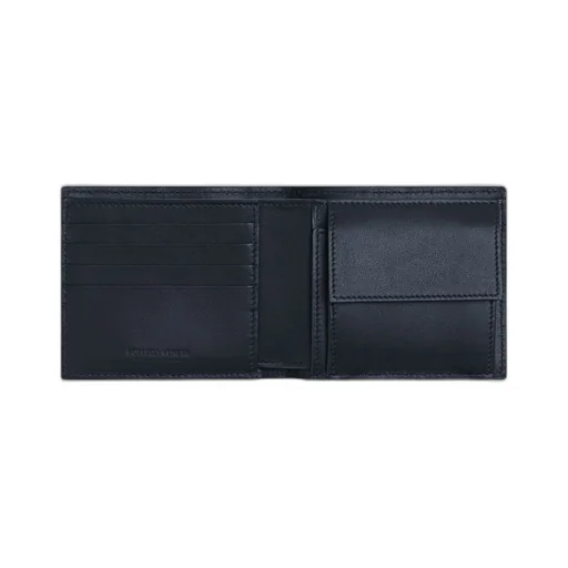 Intrecciato Bi-Fold Wallet With Coin Purse