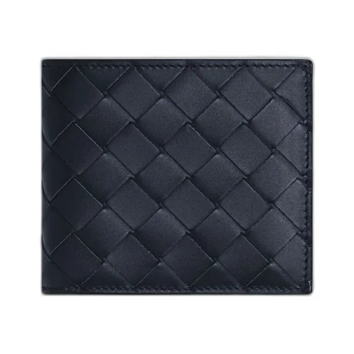 Intrecciato Bi-Fold Wallet With Coin Purse