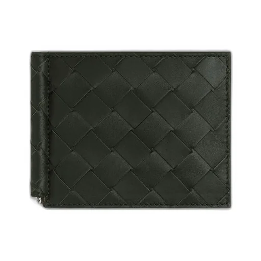 Intrecciato Bill Clip Wallet