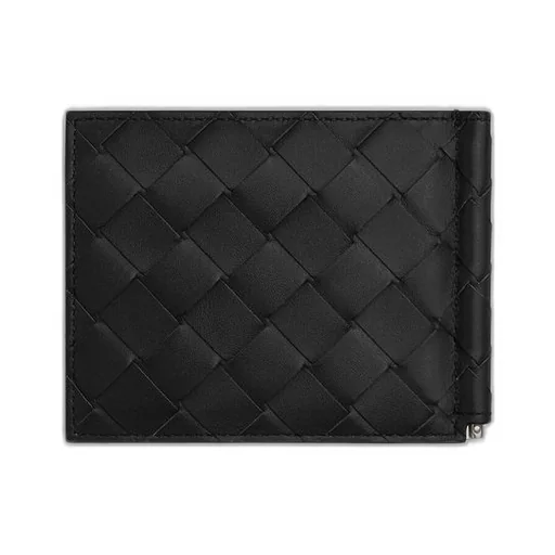 Intrecciato Bill Clip Wallet