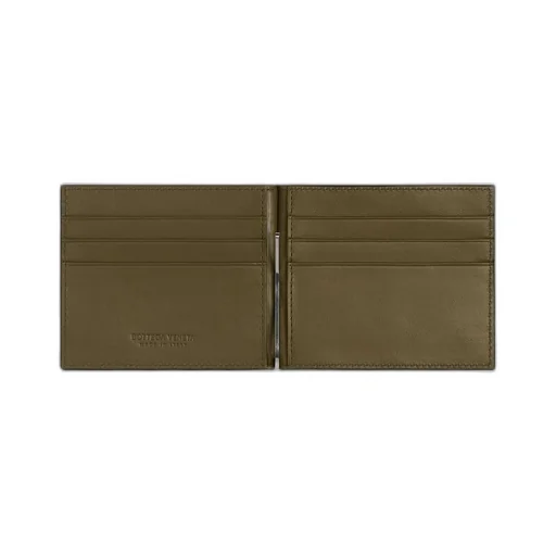 Intrecciato Bill Clip Wallet