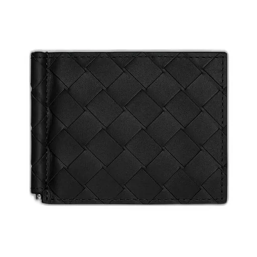 Intrecciato Bill Clip Wallet