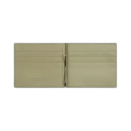 Intrecciato Bill Clip Wallet