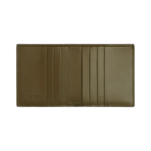 Intrecciato Slim Bi-Fold Wallet
