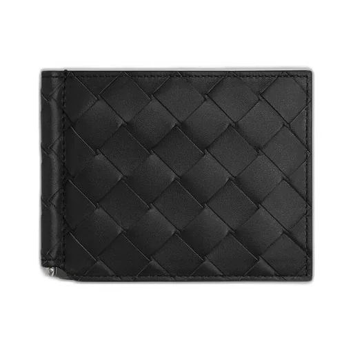 Intrecciato Bill Clip Wallet