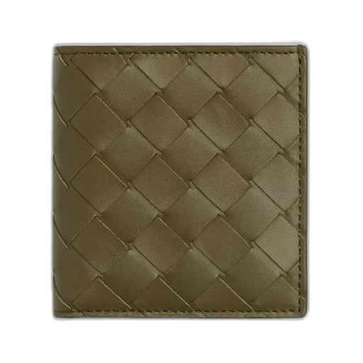 Intrecciato Slim Bi-Fold Wallet