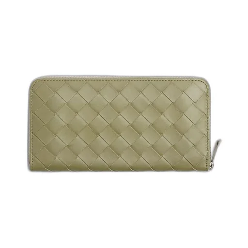 Intrecciato Zip Around Wallet