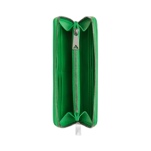 Intrecciato Zip Around Wallet