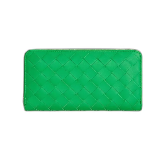 Intrecciato Zip Around Wallet