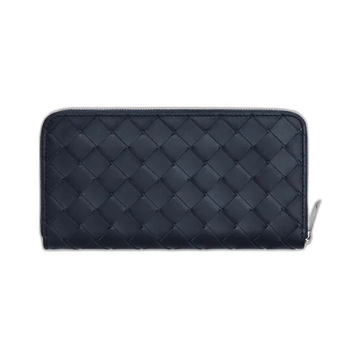 Intrecciato Zip Around Wallet