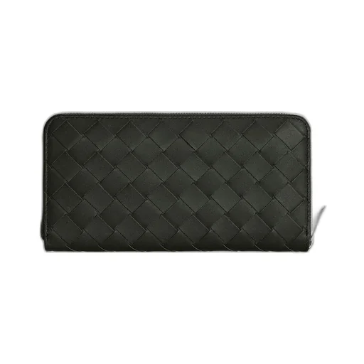 Intrecciato Zip Around Wallet