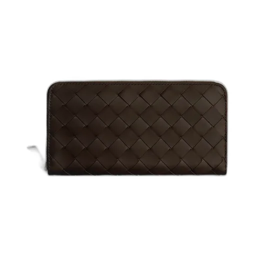 Intrecciato Zip Around Wallet