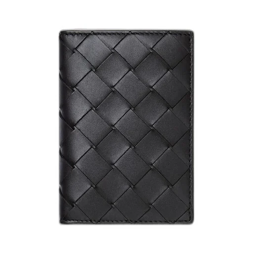 Intrecciato Flap Card Case