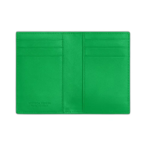 Intrecciato Flap Card Case