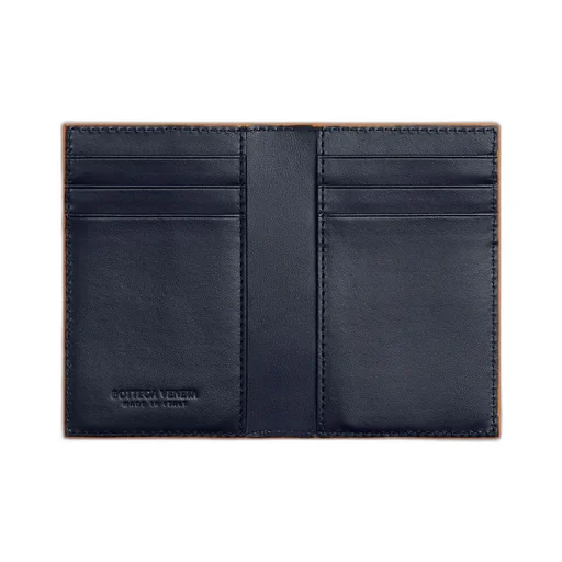 Intrecciato Flap Card Case