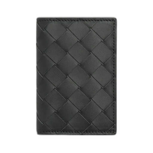 Intrecciato Flap Card Case