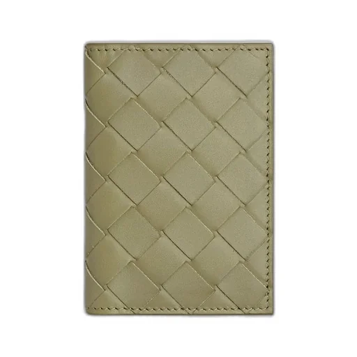 Intrecciato Flap Card Case