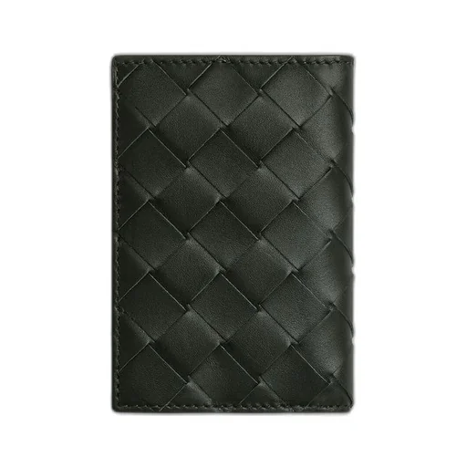 Intrecciato Flap Card Case