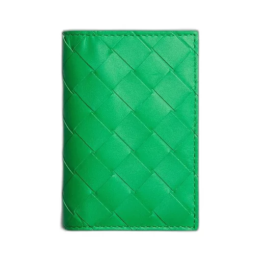 Intrecciato Flap Card Case