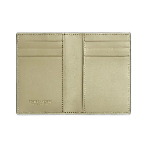 Intrecciato Flap Card Case
