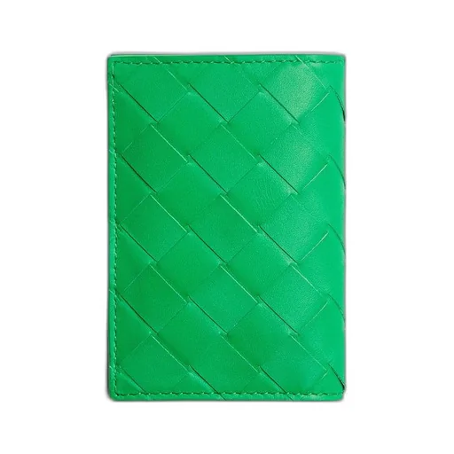 Intrecciato Flap Card Case