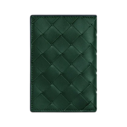 Intrecciato Flap Card Case