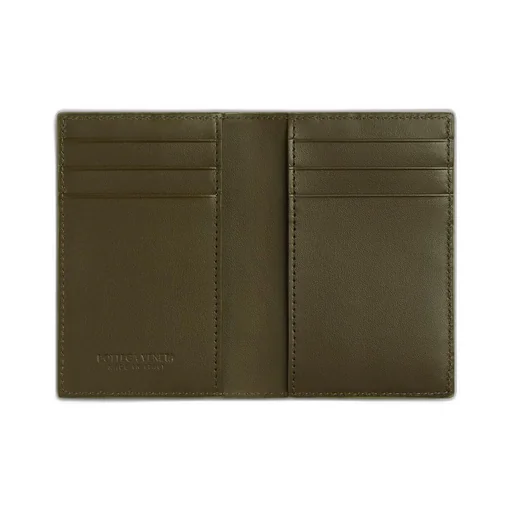 Intrecciato Flap Card Case