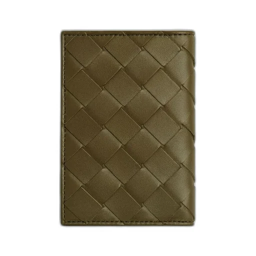 Intrecciato Flap Card Case