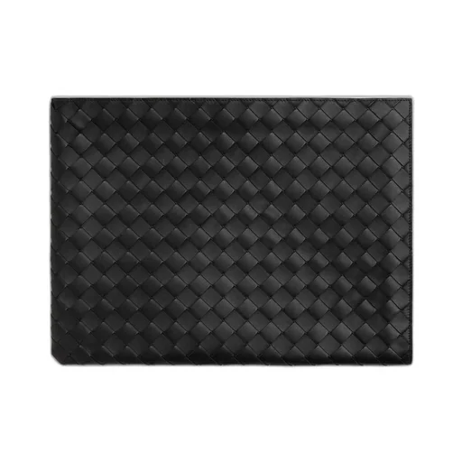 Intrecciato Half Zip Pouch