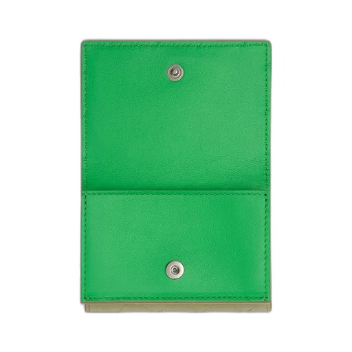 Intrecciato Tiny Tri-Fold Wallet