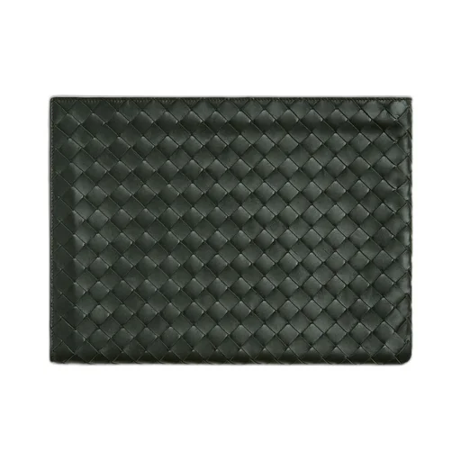 Intrecciato Half Zip Pouch