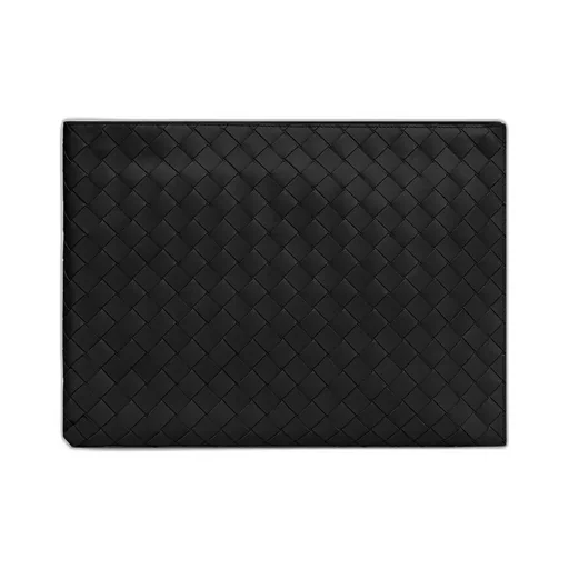 Intrecciato Half Zip Pouch