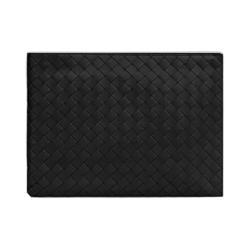 Intrecciato Half Zip Pouch
