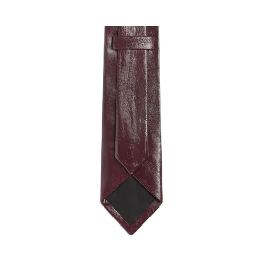 Shiny Leather Tie