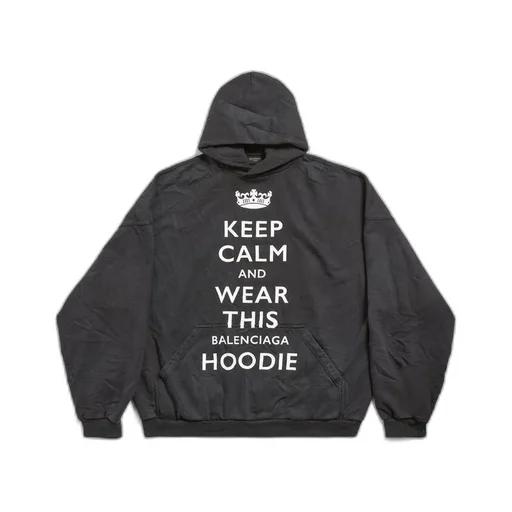 Keep Calm Hoodie Large Fit