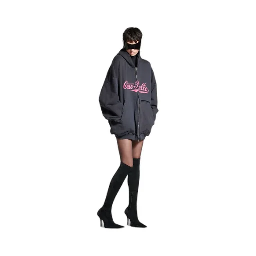 Ciao Bello Pulled Hoodie Large Fit