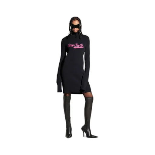 Ciao Bello Long Fitted Turtleneck