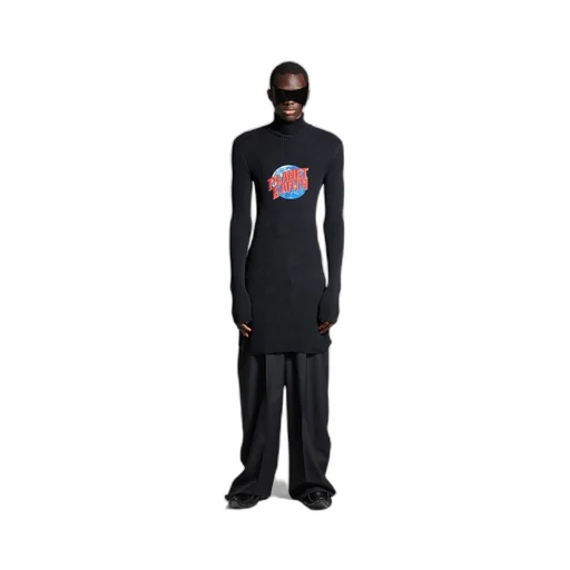 Planet Earth Long Fitted Turtleneck