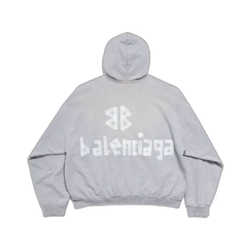 New Tape Type TR Ripped Pocket Hoodie