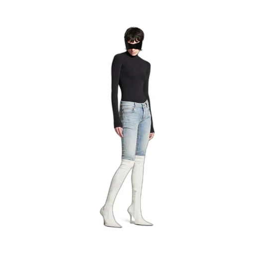 Skinny Denim Pantashoes