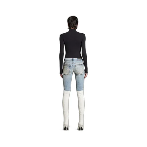 Skinny Denim Pantashoes