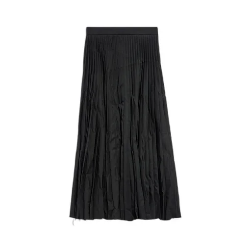 Creased Pleated Skirt