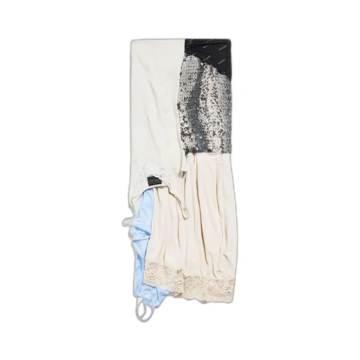 Messy Patched Skirt