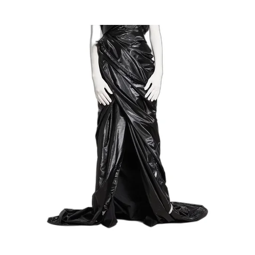 Asymmetric Bustier Gown