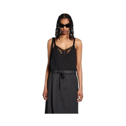 Patched Slip Dress