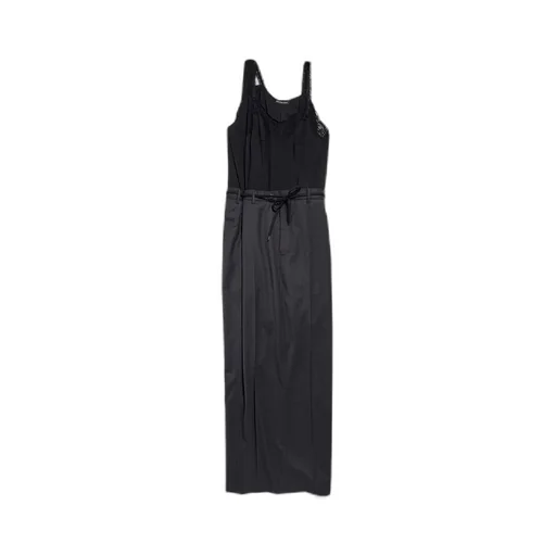 Patched Slip Dress