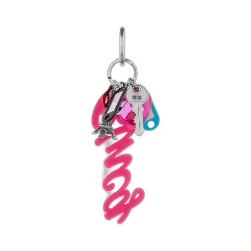 Hourglass Soft Big Souvenirs Keychain
