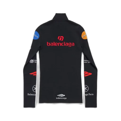 Ski Long Sleeve Fitted Turtleneck